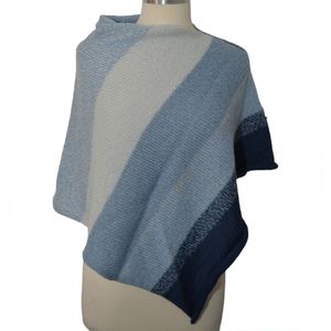Hand knitted poncho
